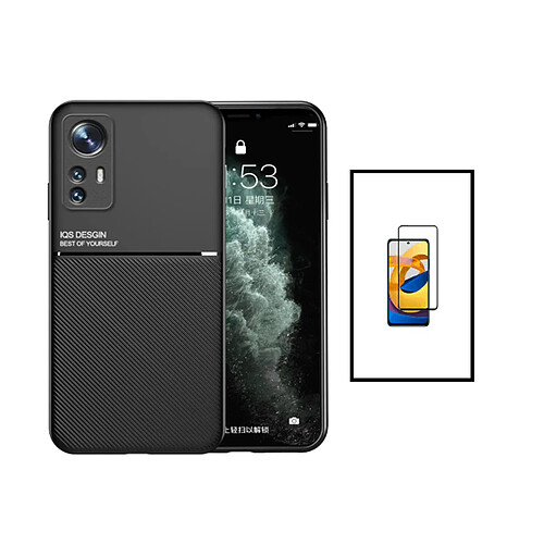 Phonecare Kit Coque Magnetic Lux + 5D Xiaomi 12T Pro - Noir