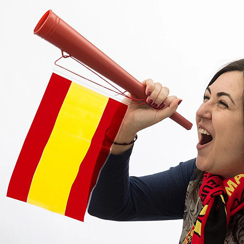 Totalcadeau Trompette Drapeau Espagnol