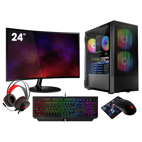 VIST R7 5700G 16GB VEGA8 SSD 1TB WIFI Win11 24"