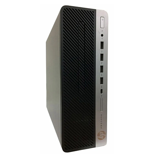 Hp ProDesk 600 G3 - Noir et argent · Occasion