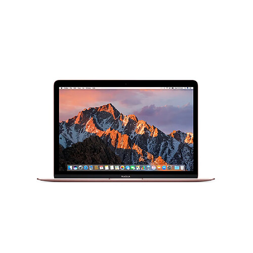 Apple MacBook Retina 12" 2017 - Or Rose · Reconditionné