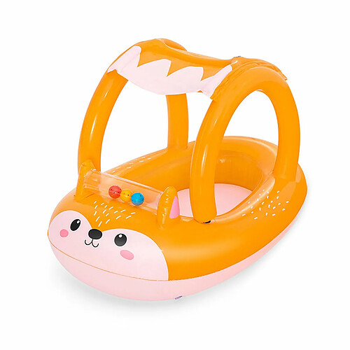 Bestway Bateau gonflable Renard pour enfant - 94 x 66 cm - Multicolore
