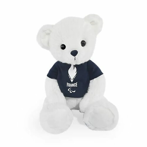 Doudou et compagnie ours peluche - Blanc