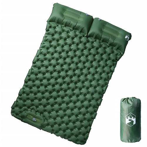 vidaXL Matelas de Camping Autogonflant 2 Personnes