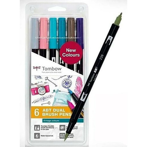 Tombow Feutres ABT Dual - Multicouleur