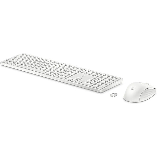 HP 650 | Clavier QWERTY | Blanc