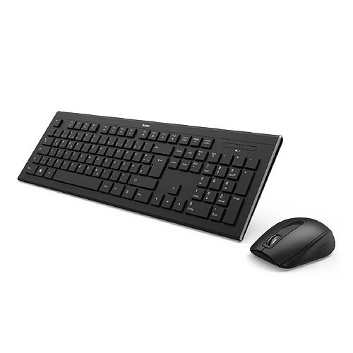 Hama Pack clavier souris sans fil - Noir