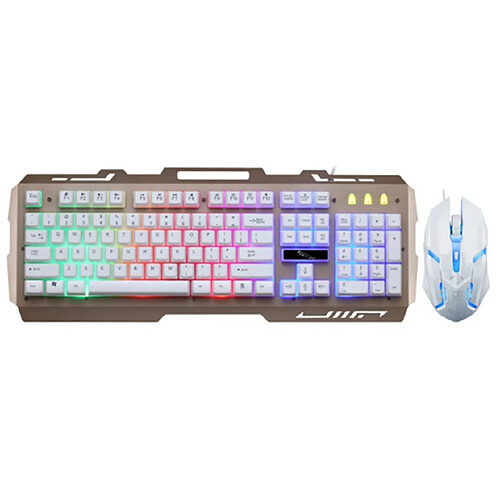 Pack clavier souris gamer mécanique - Noir