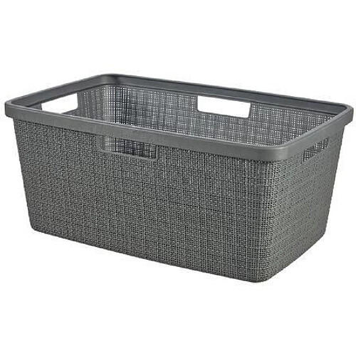 Curver corbeille à linge jute 46 L