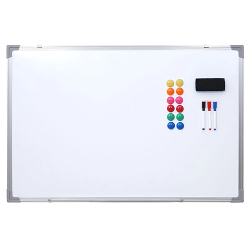 Decoshop26 Tableau Blanc Magnétique
