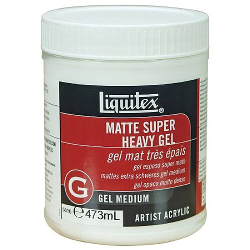 Liquitex Additif gel super épais mat 473 ml