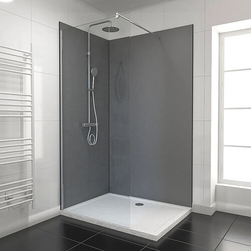 Aurlane Kit panneaux aluminium - Gris