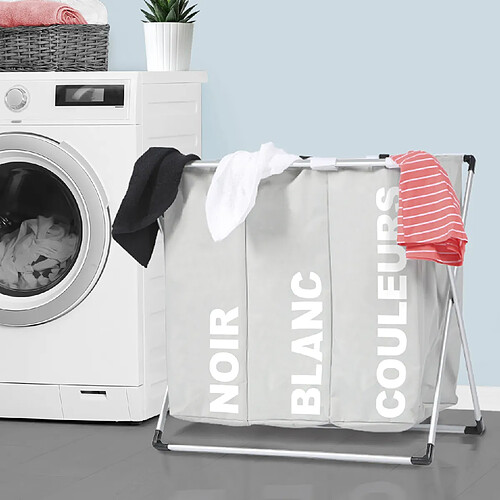 Idmarket market Panier à linge pliable