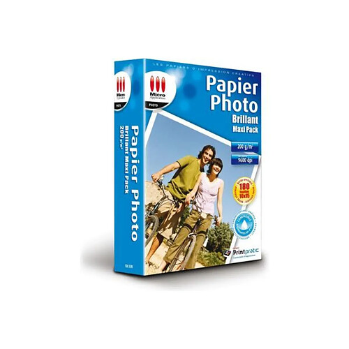 Micro Application Photo Maxi Pack 10x15 Brillant 200g
