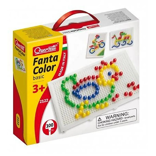 Quercetti Jeu de Mosaïque 100 Clous