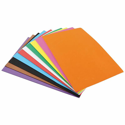 Paris prix Feuilles mousse A4 - Multicolore