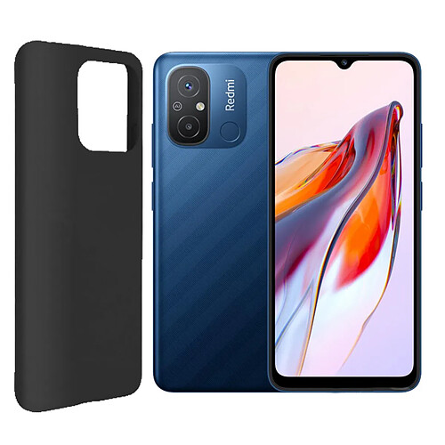 Visiodirect Coque Xiaomi Redmi 12C - Noir