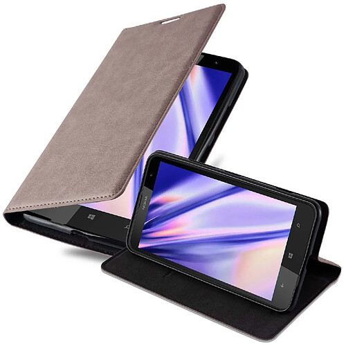 Cadorabo Coque Nokia Lumia 1320 - Brun