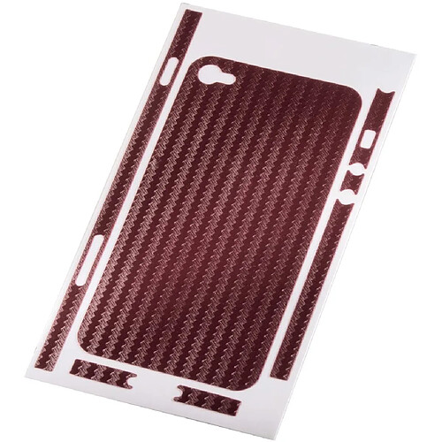 Hama Carbon Coque arrière pour iPhone 5 - Rouge