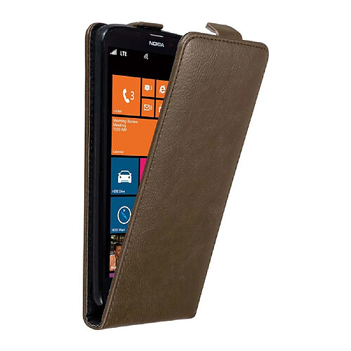 Cadorabo Coque Nokia Lumia 1320 - Marron