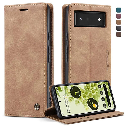 Caseme Etui Google Pixel 6 - Marron