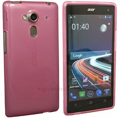 Htdmobiles HTD Mobiles Coque Acer Liquid Z5 Duo - Rose