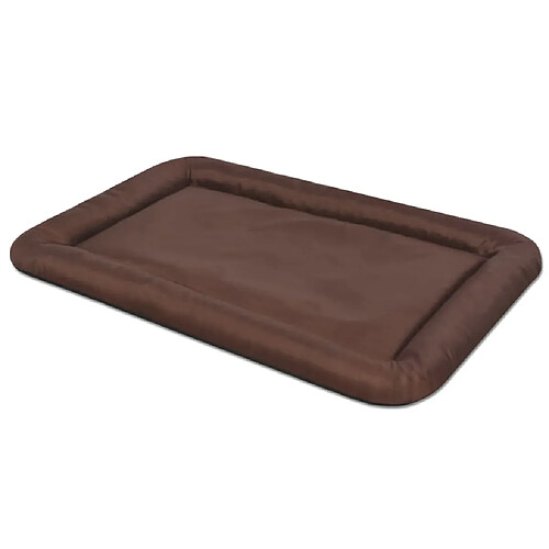 vidaXL Matelas pour chiens M - Marron