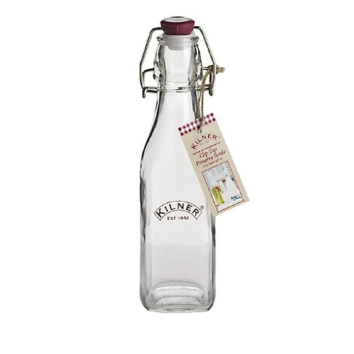 Kilner Bouteille en verre - Blanc