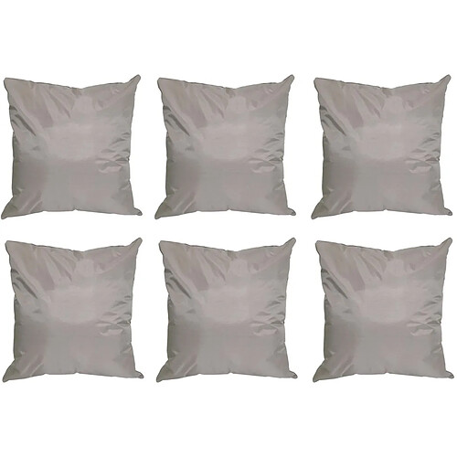 Jardindeco Coussin extérieur Sun 60 cm (Lot de 6)