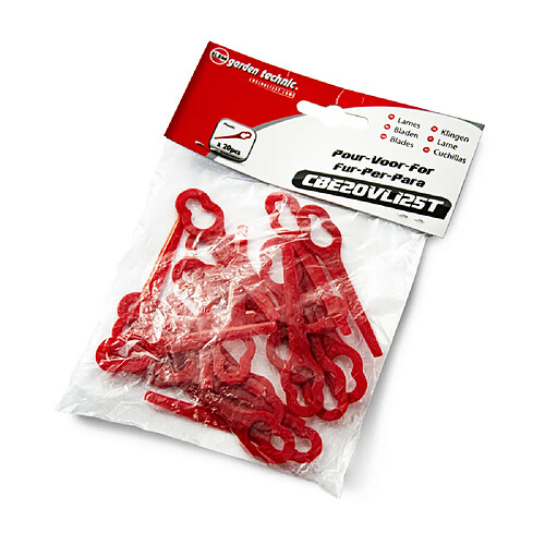 Elem Garden Lot de 20 lames pour coupe bordures