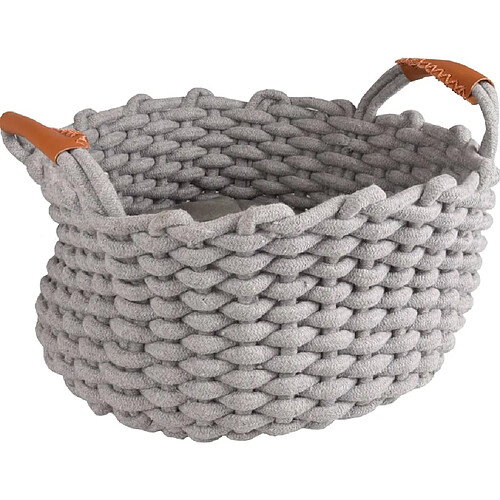 Flamingo Panier Enya Rond - Gris