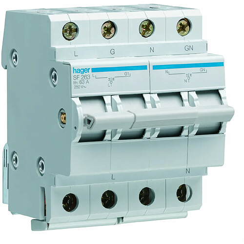 Hager SF263 - Interrupteur inverseur