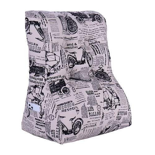 Oreiller compensé en coton - 60x60 cm - Multicolore