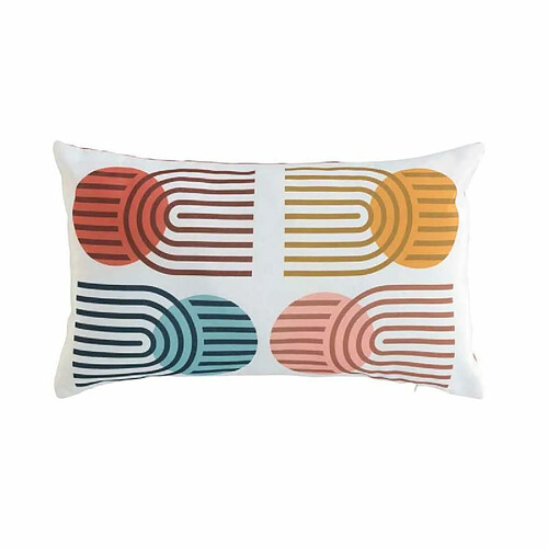 Paris prix Coussin Déco Imprimé Pop Art - 50x30 cm - Blanc