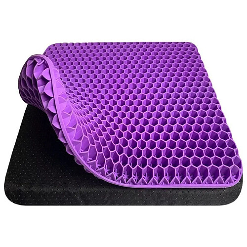 Herzberg Coussin de Siège en Gel - Violet