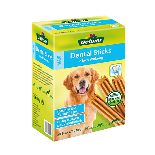 Dehner Snack Dental Sticks Maxi - 28 pièces