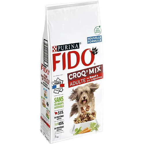 Fido Crox'Mix Boeuf & Légumes