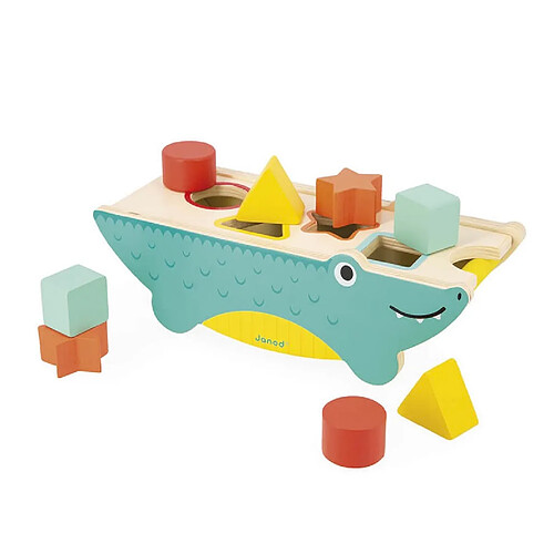 Juratoys-janod Tropik Croco encastrement - Multicolore