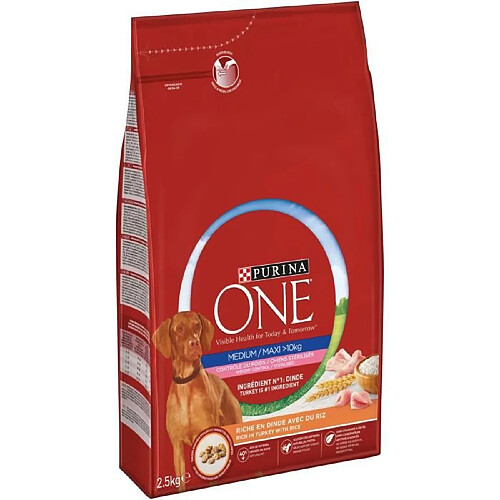 Purina One Croquettes Dinde Contrôle du Poids