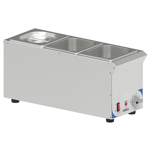Casselin Bain-Marie Compact à Sauce 3 x GN 1/6
