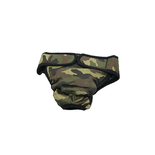 Culotte hygiénique menstruelle pour chien en coton mélangé - 37/43 cm