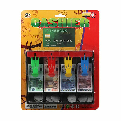 Bigbuy Caisse enregistreuse jouet - Multicolore
