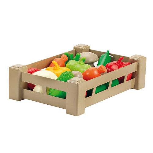 Ecoiffier Cagette Fruits ou Légumes Assortis