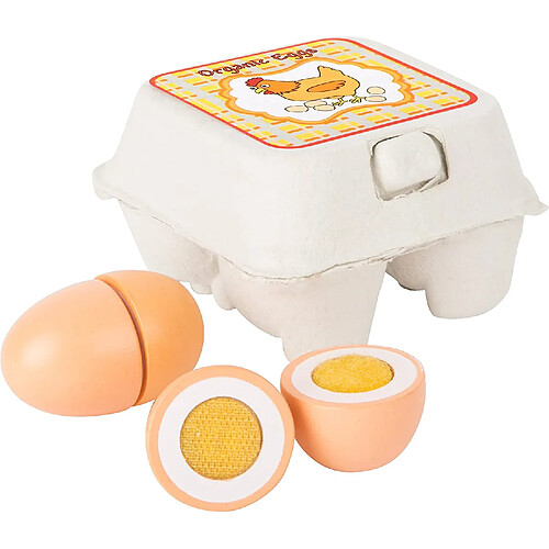 Small Foot Boîte Originale œufs en bois