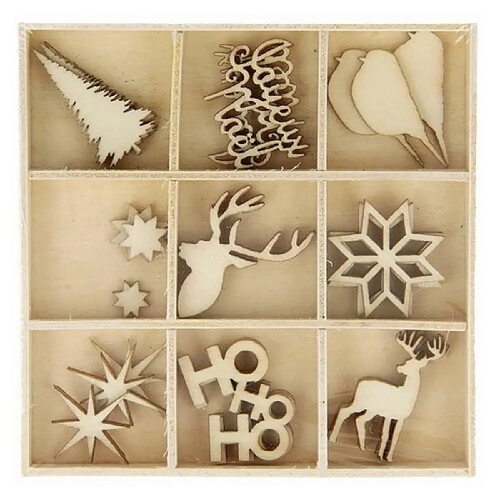 Artemio Coffret Mini Décorations Noël