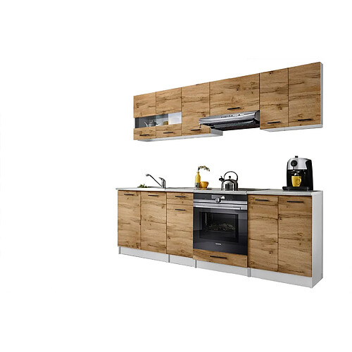 Tendance Cuisine DUSINE Bigo - Bois - 2m40