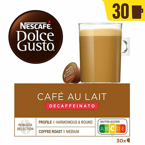 Nestlé Capsules de café décaféiné Dolce Gusto