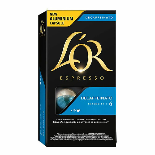 L'Or L or Capsules de café décaféiné Nespresso - 10 pièces