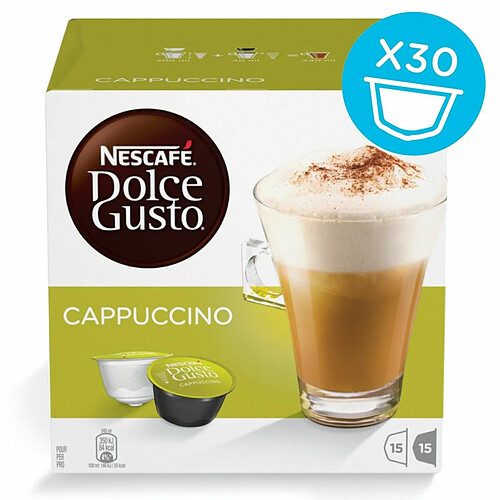Nestlé NESCAFE Dolce Gusto Cappuccino X30 capsules