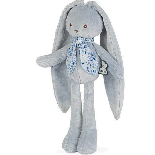 Kaloo doudou lapin Lapinoo velours - Bleu